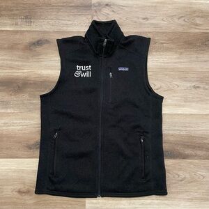 Patagonia better sweater best men’s size medium black full zip